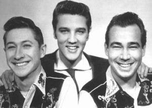 Elvis Presley, Scotty Moore y Bill Black